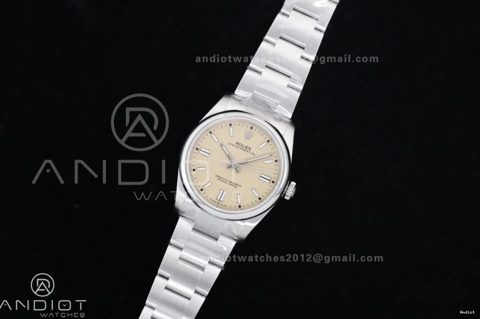 Beige Best 904L Dial 126000 VR3230 Steel Edition 36mm KRF 1:1 Perpetual Oyster 0429